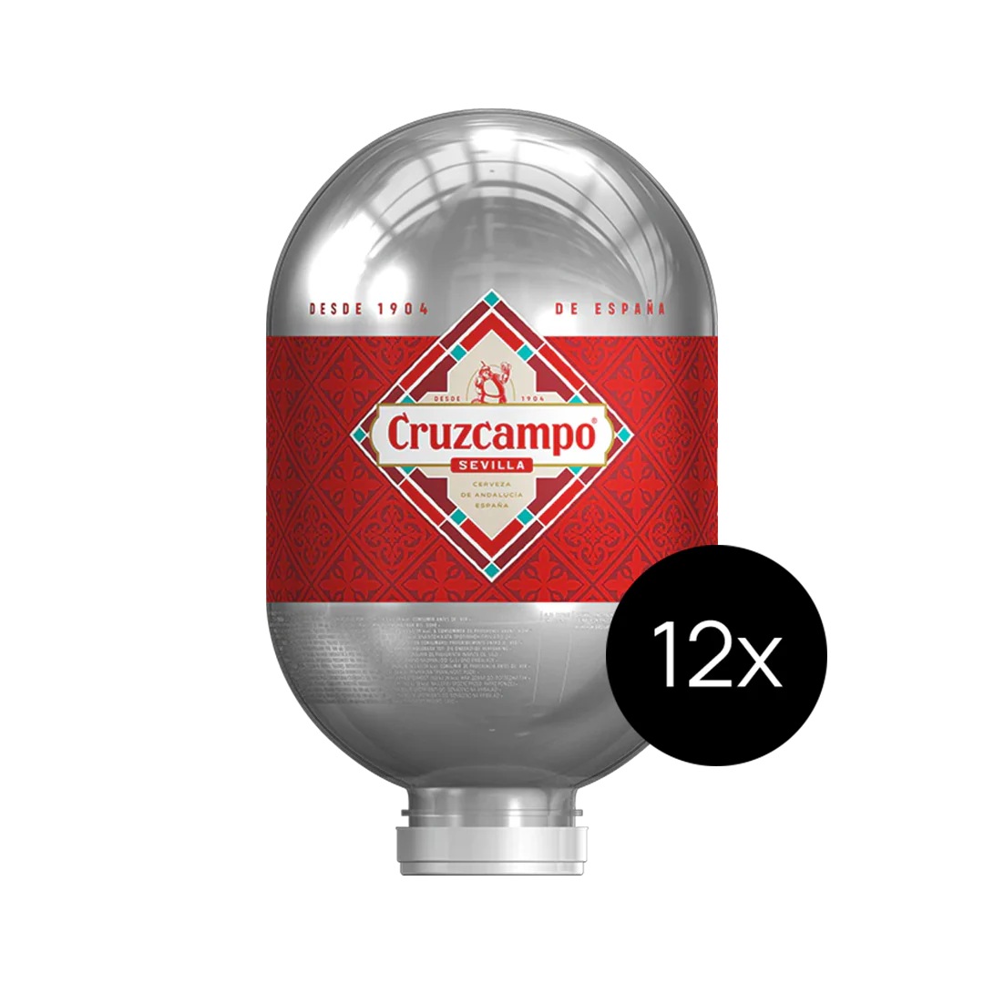 Cruzcampo Bundle - 12x 8L BLADE Kegs